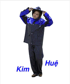 Áo mưa bộ vải dù